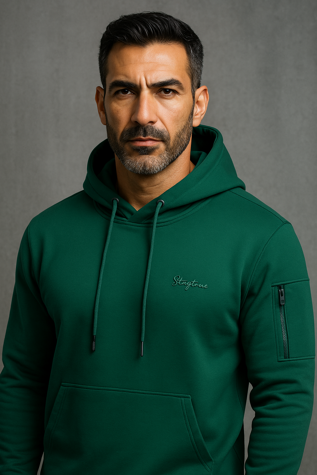 Zip-Pocket Hoodie