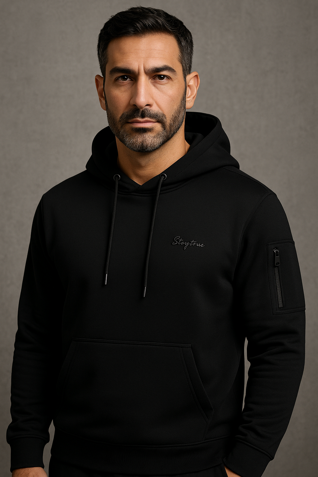 Zip-Pocket Hoodie