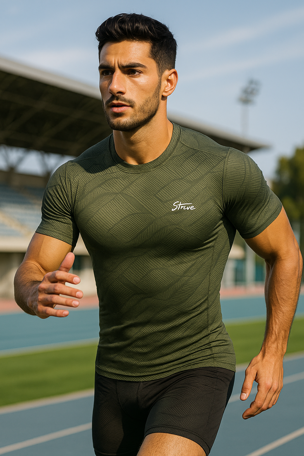 Seamless Fitted Performance T-Shirt