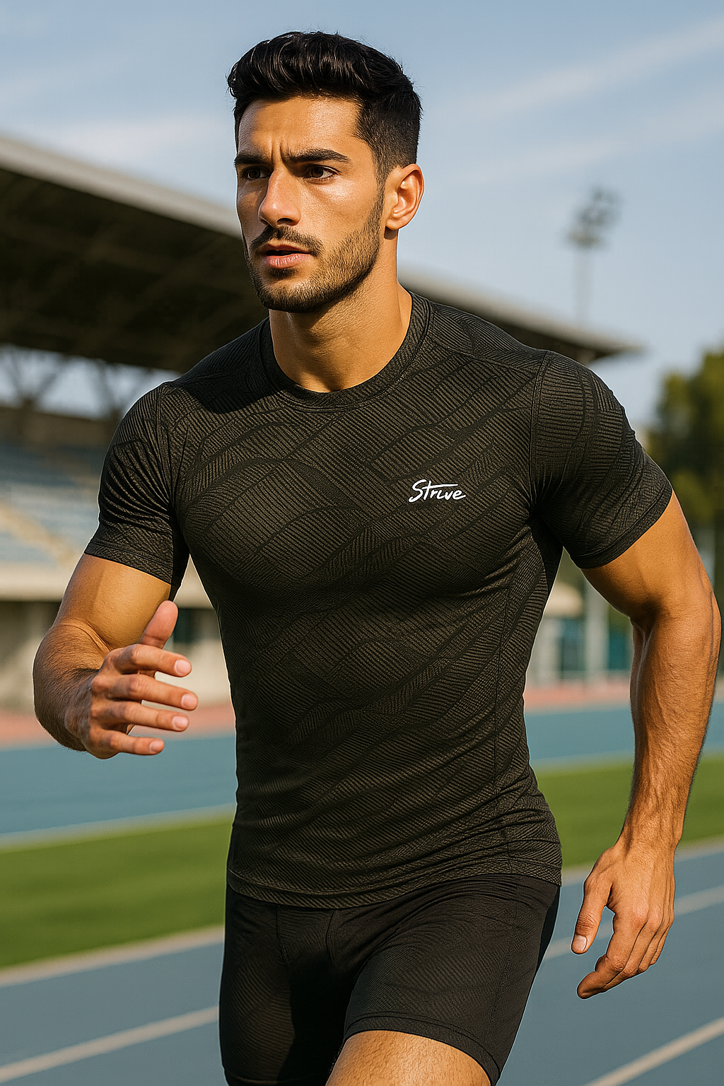 Seamless Fitted Performance T-Shirt