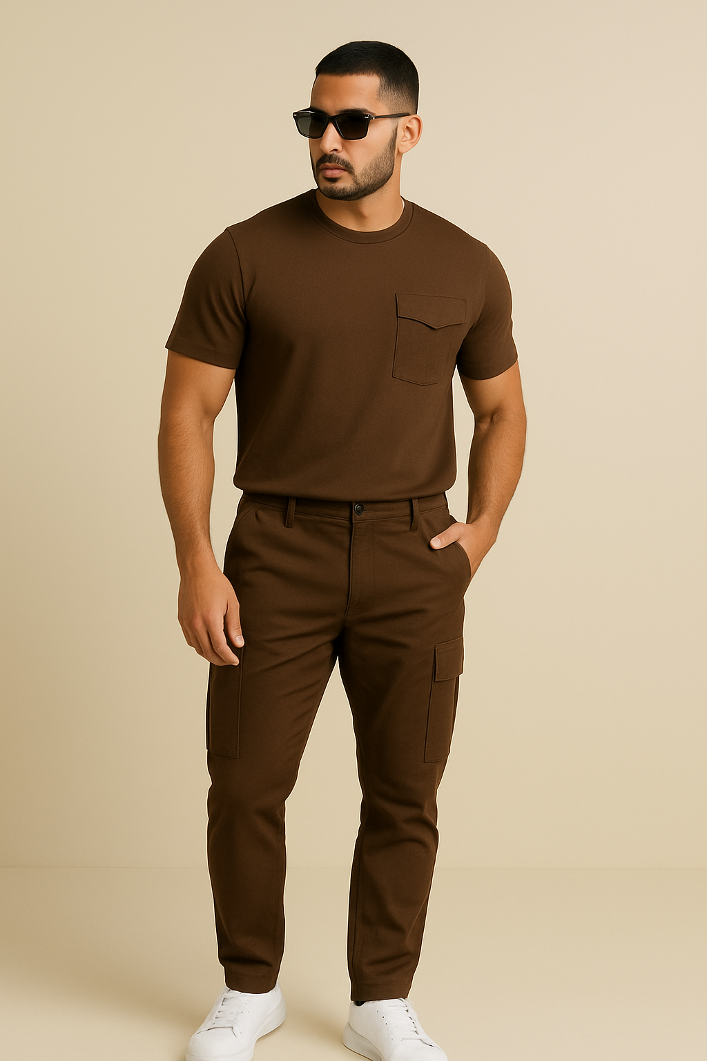 Structured Flap-Pocket T-Shirt