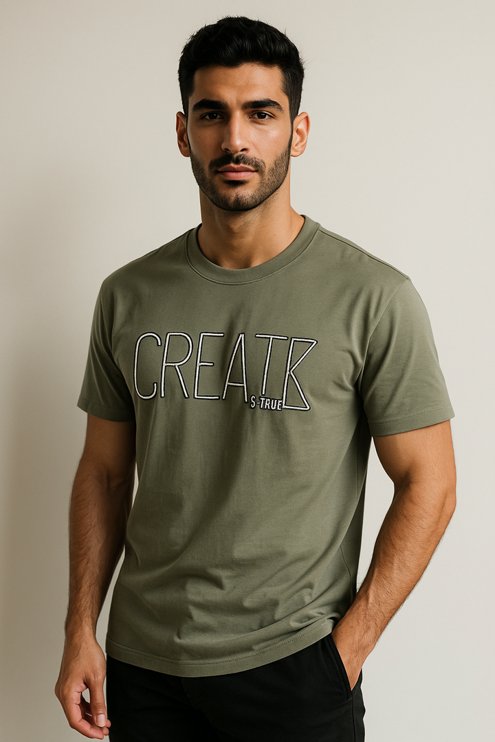 Graphic Slogan T-Shirt
