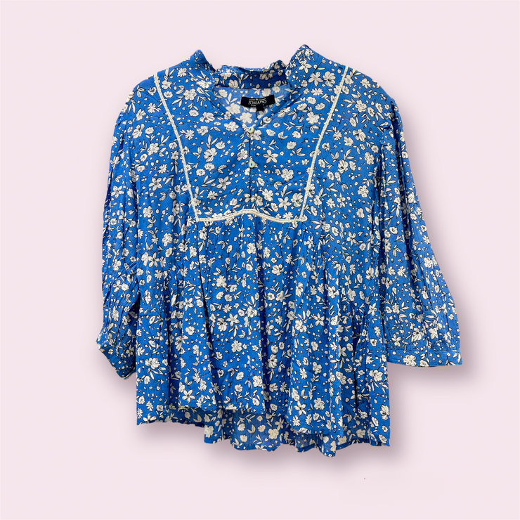 Floral Flare Blouse
