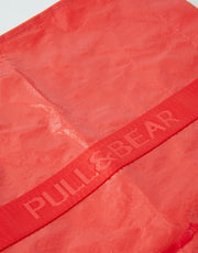 BRANDED RED BAG
