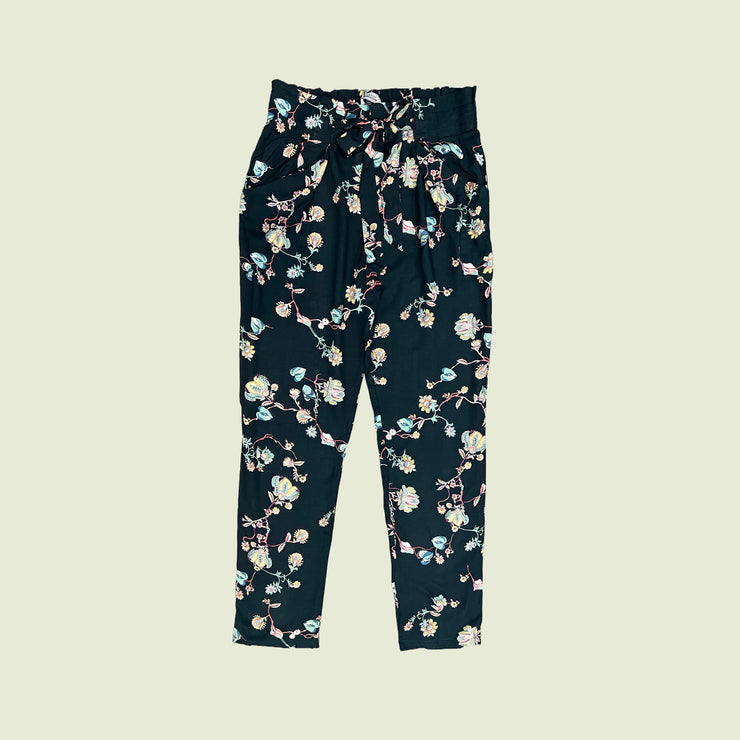 FLORAL GREEN PANT